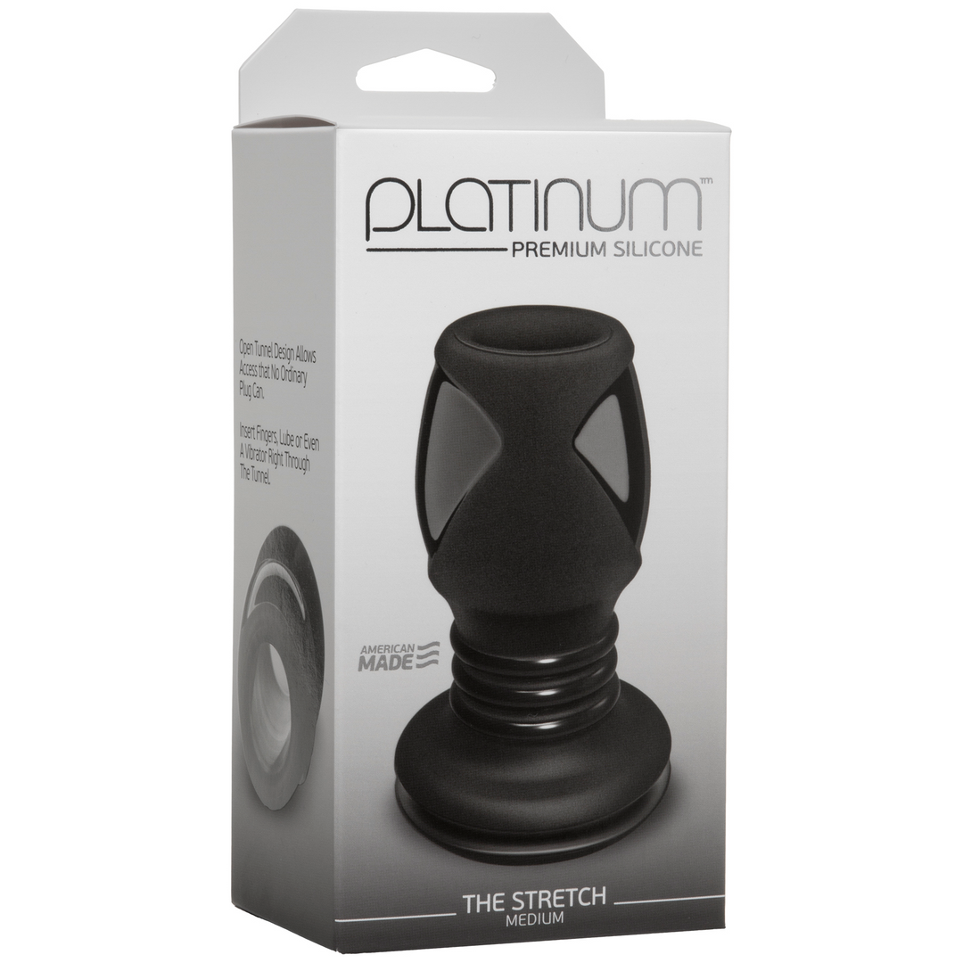 The Stretch Open Tunnel Butt Plug Medium