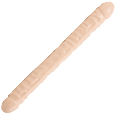 Veined Double Header Dildo With Double Ends 18 / 45 Cm