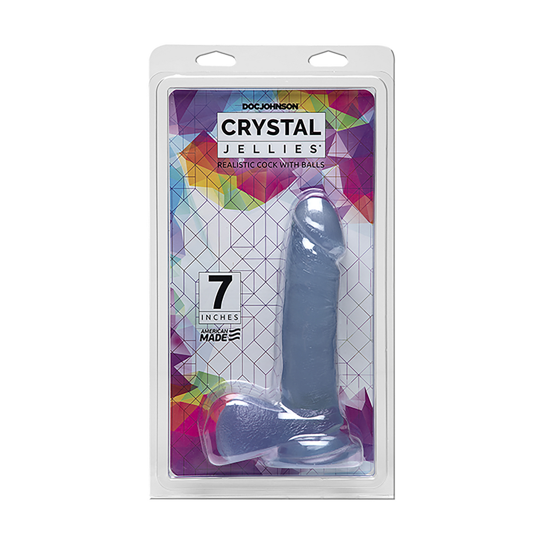 Realistic Cock With Balls 7 / 18 Cm 5