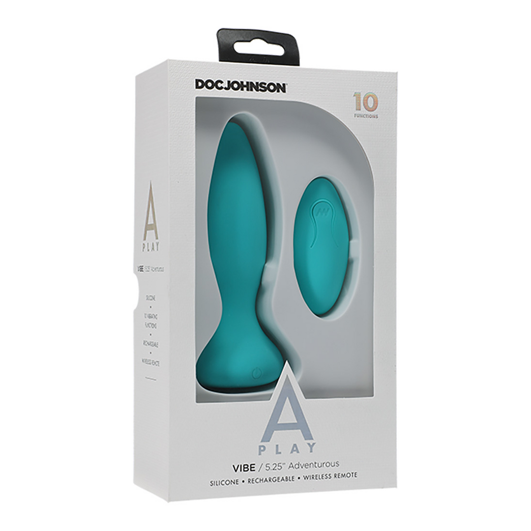 Vibe Adventurous Silicone Anal Plug With Remote Control 1
