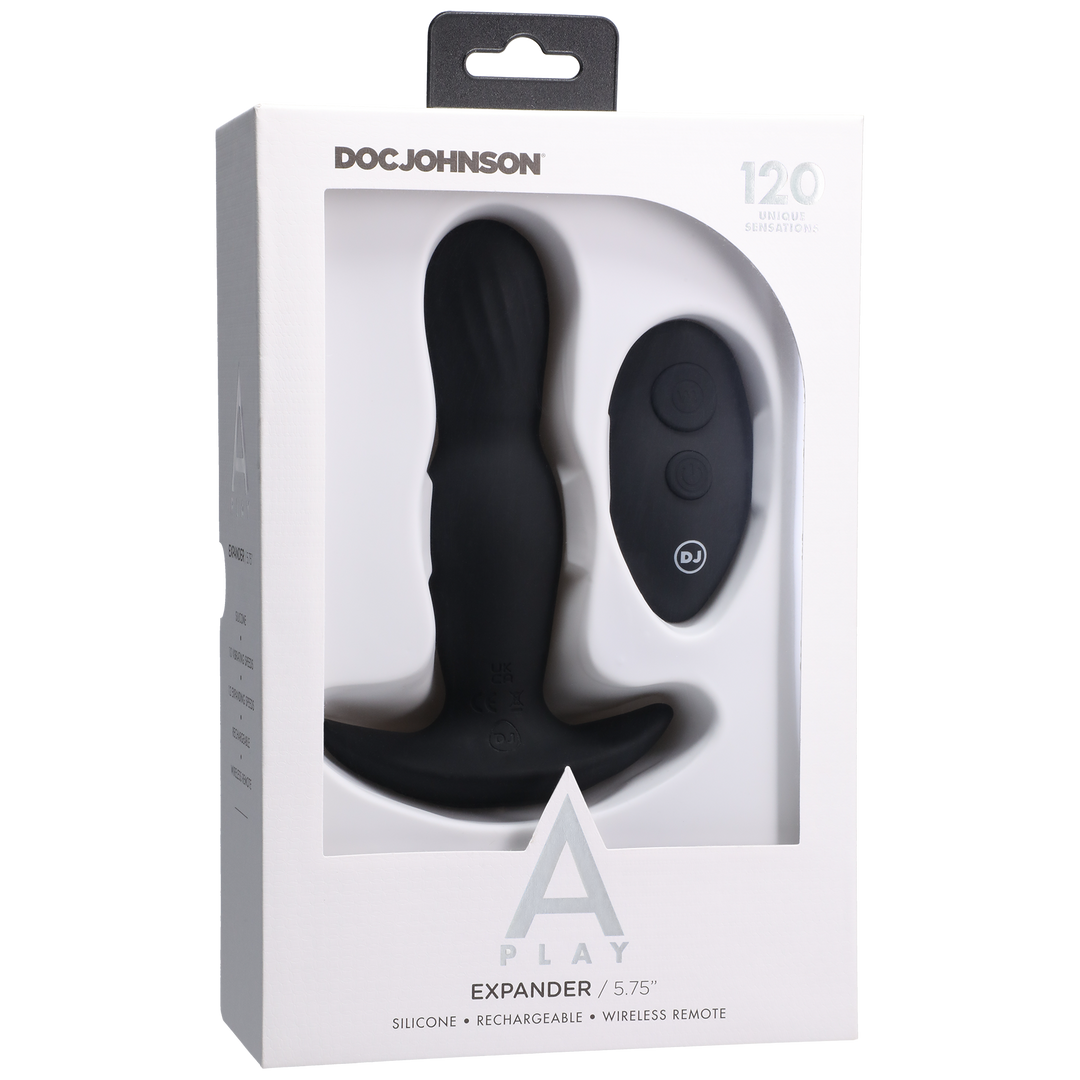 Expander Silicone Anal Plug With Remote Control 2