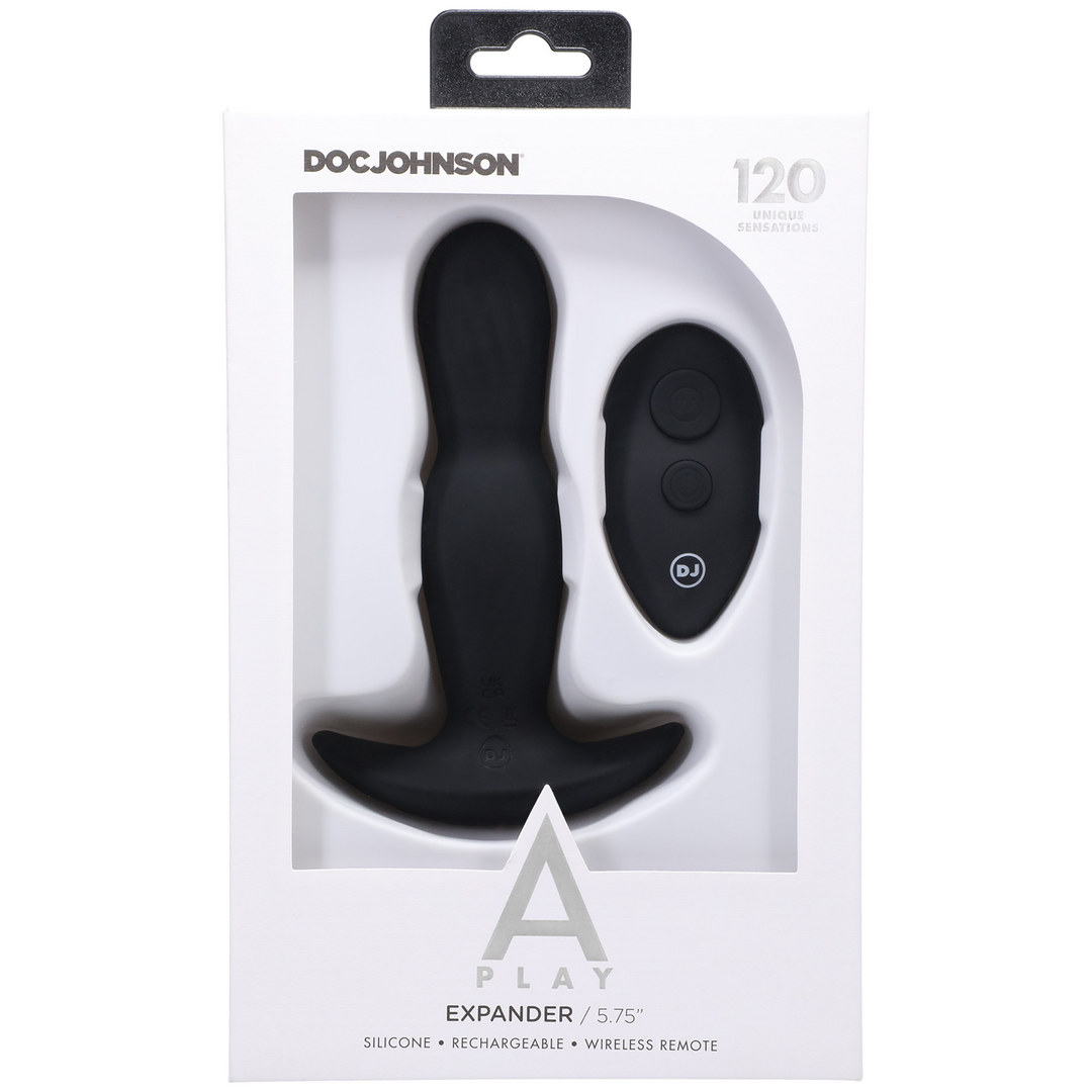 Expander Silicone Anal Plug With Remote Control 2