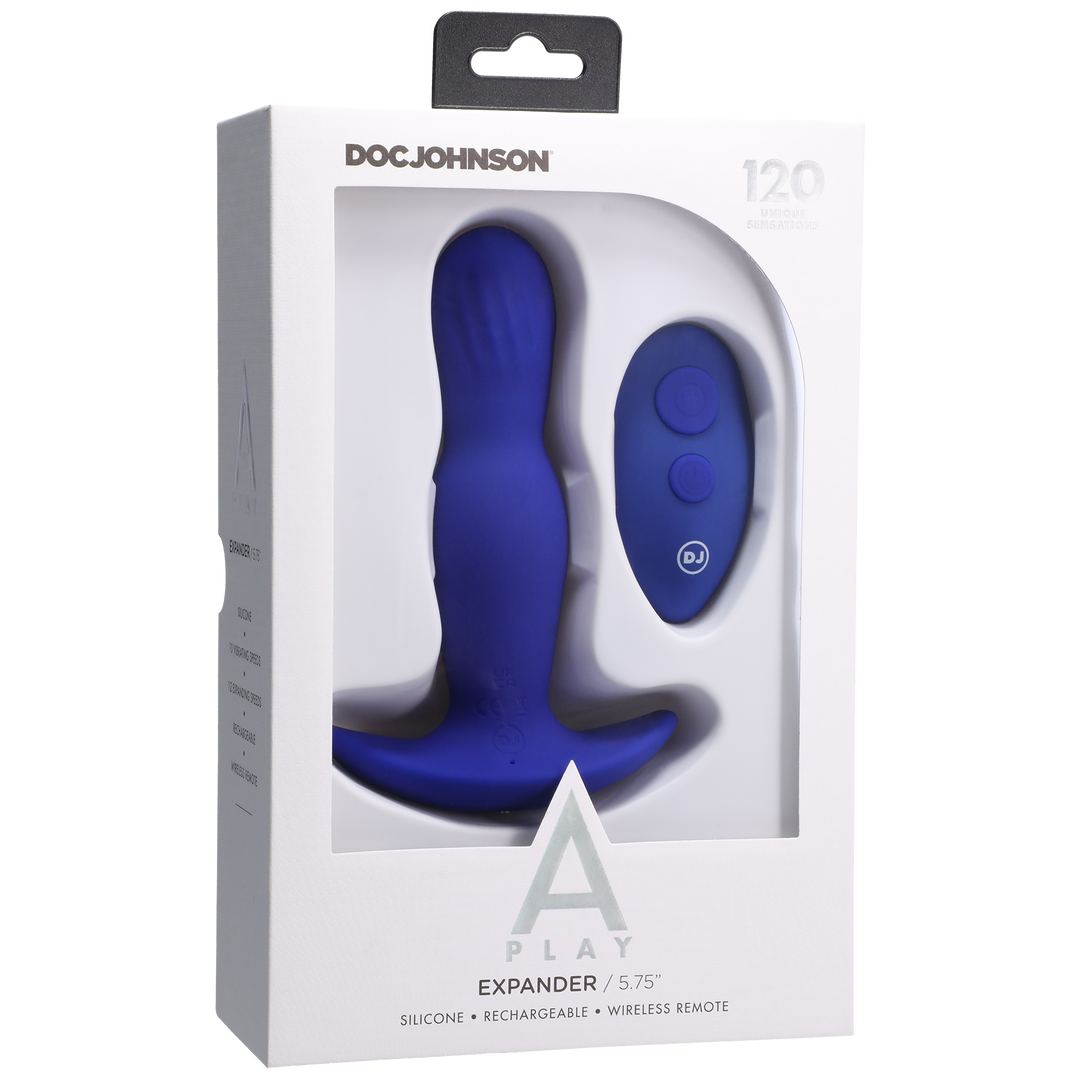 Expander Silicone Anal Plug With Remote Control 1