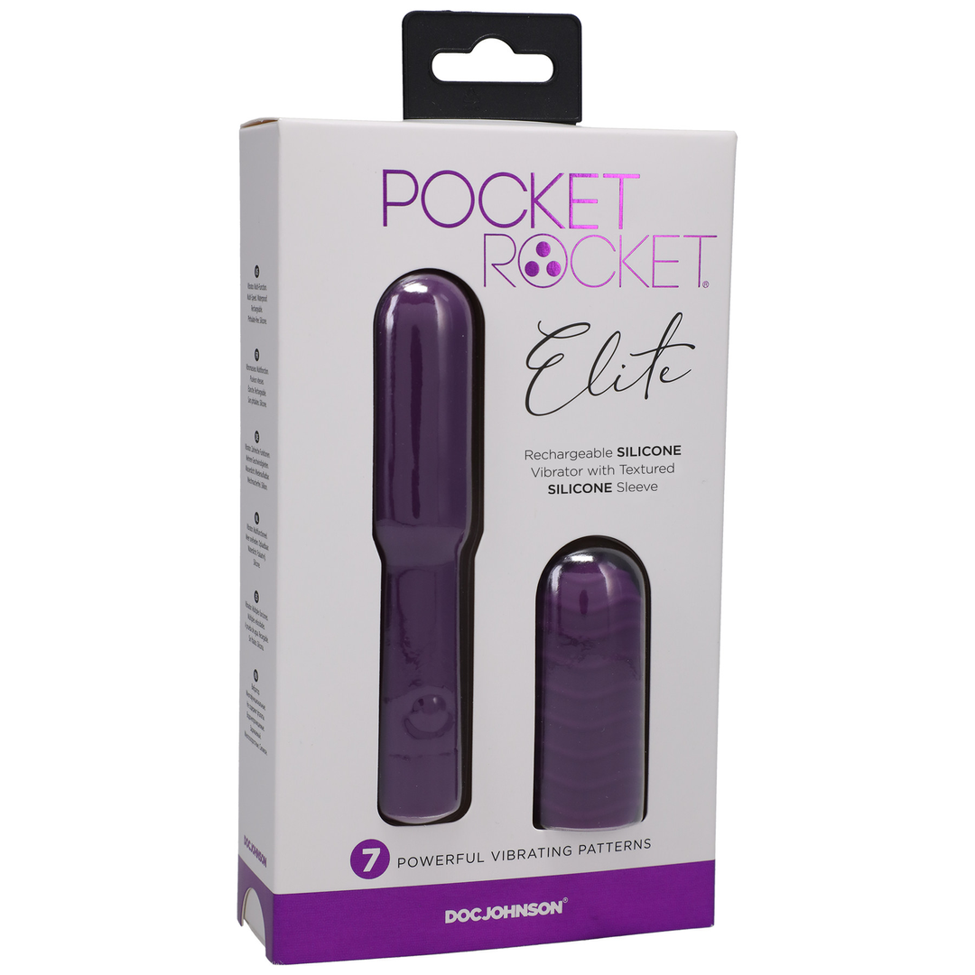 Elite Mini Vibrator With Interchangeable Attachment 4 / 10 Cm 2