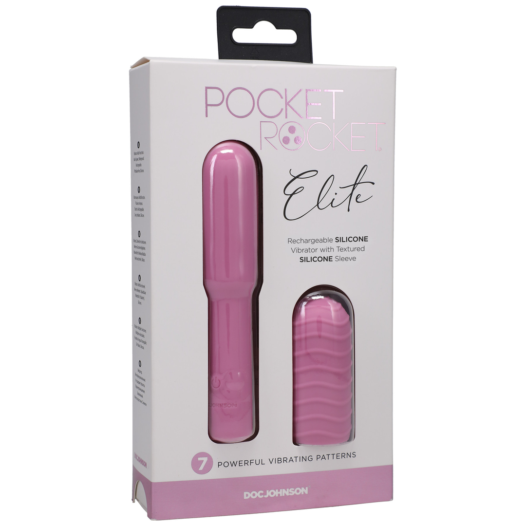 Elite Mini Vibrator With Interchangeable Attachment 4 / 10 Cm 1