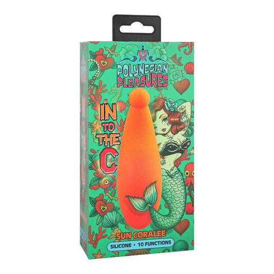 Into The C Sun Coralee Tip Vibrator Sunrise Orange