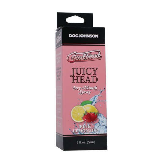Juicy Head Dry Mouth Spray Pink Lemonade 2 Fl Oz / 59 Ml
