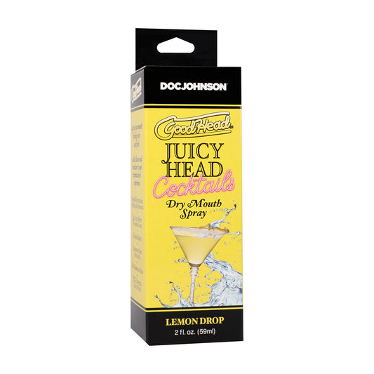 Juicy Head Cocktails Dry Mouth Spray Lemon Drop 2 Fl Oz / 59 Ml