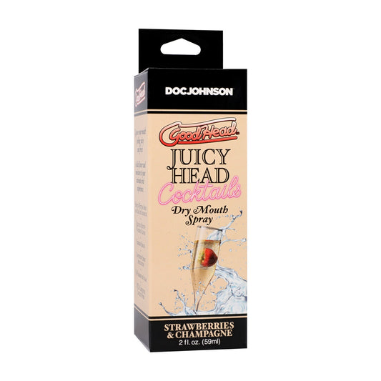 Juicy Head Cocktails Dry Mouth Spray Strawberries And Champagne 2 Fl Oz / 59 Ml