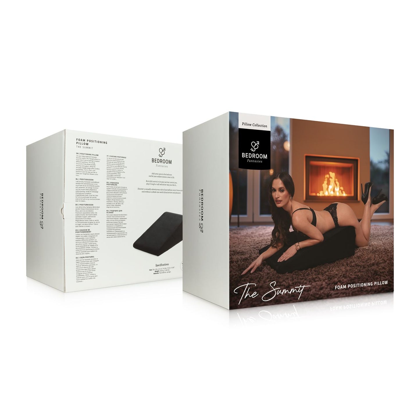 Bedroom Fantasies The Summit Positioneringskussen Zwart