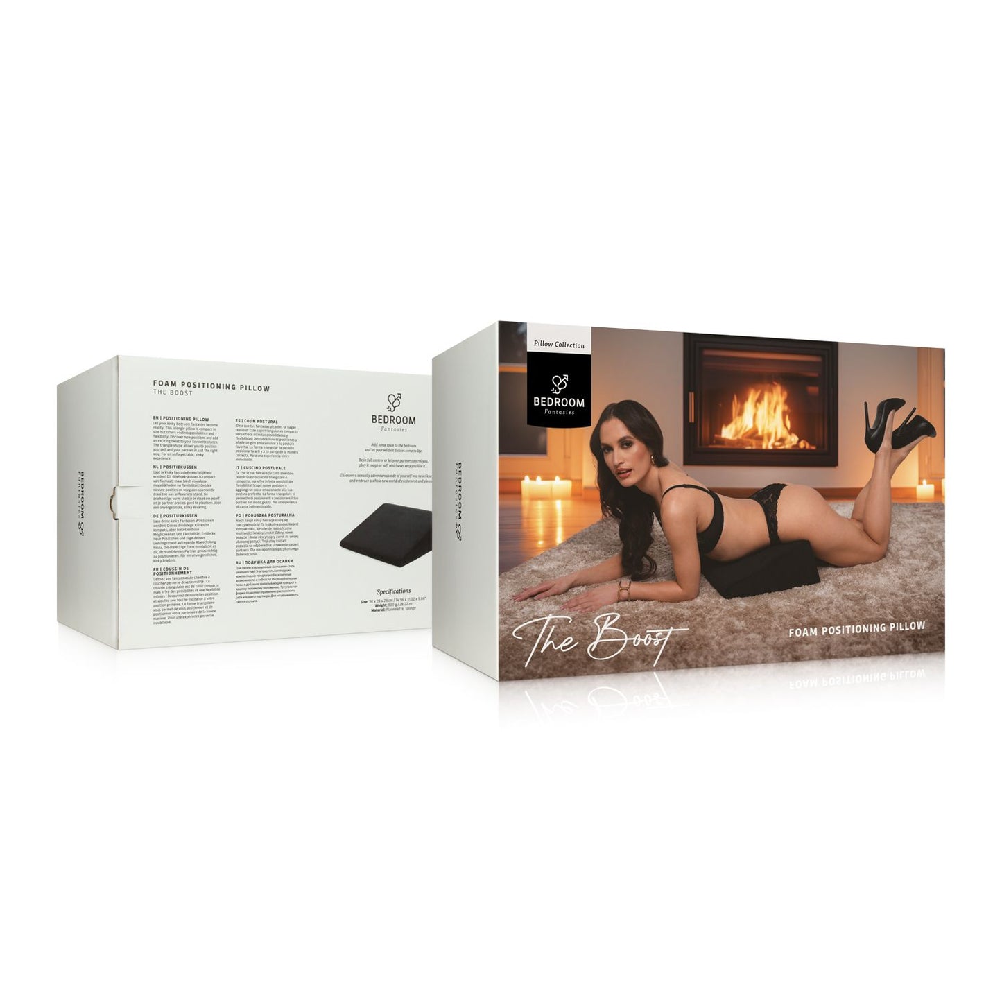Bedroom Fantasies The Boost Positioneringskussen Zwart