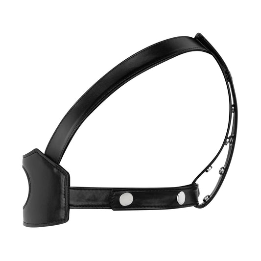 Bedroom Fantasies Hoofd Harnas Strap On Zwart