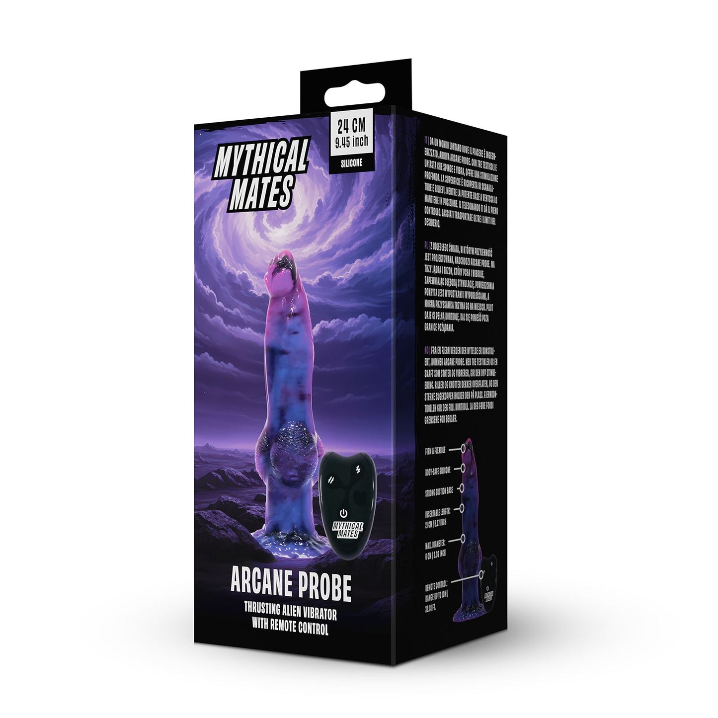 Mythical Mates Arcane Probe Thrusting Met Afstandsbediening 24 Cm