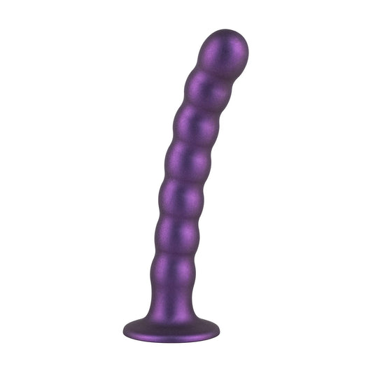 No Parts Pegging Dildo Metallic Purple
