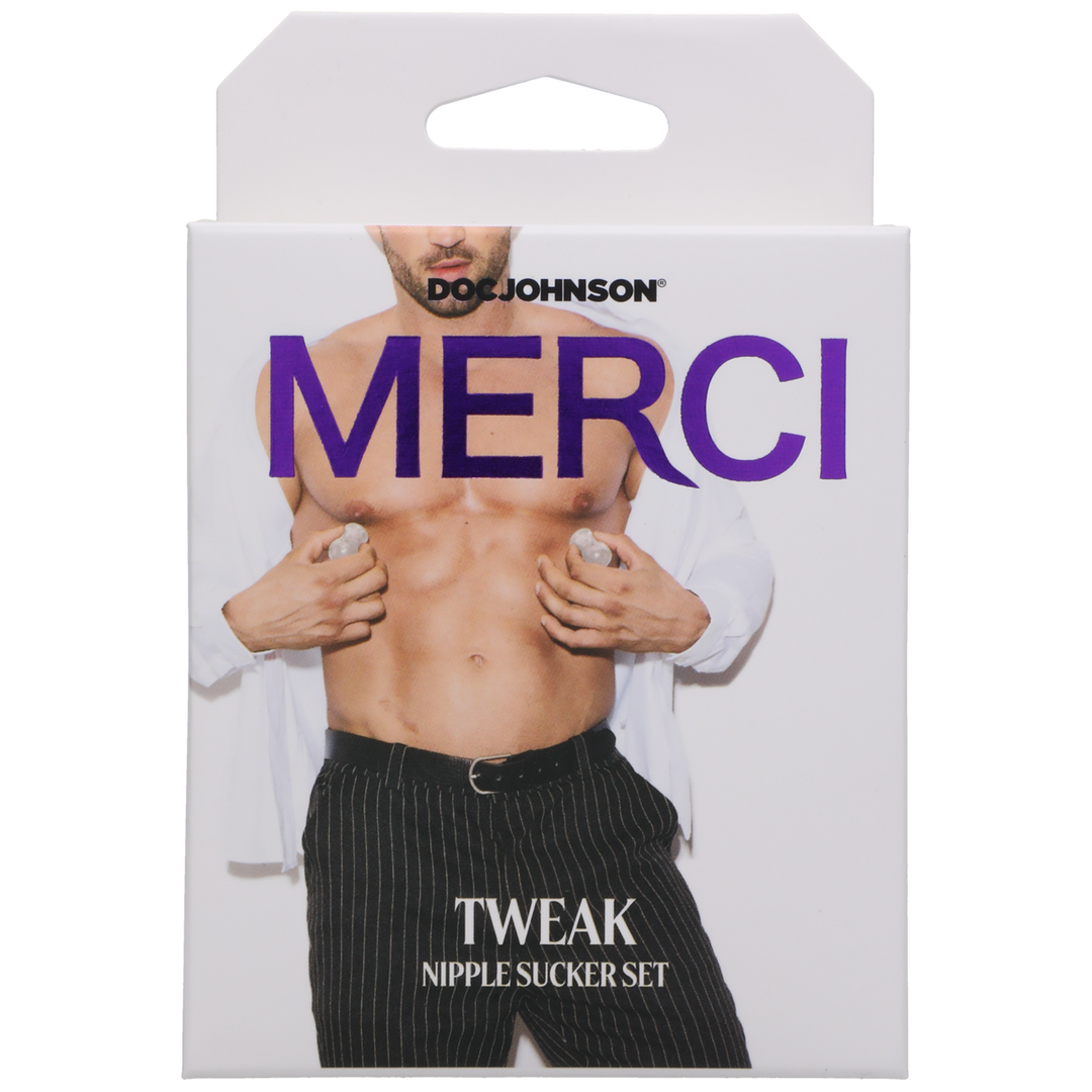 Tweak Nipple Sucker Set Clear
