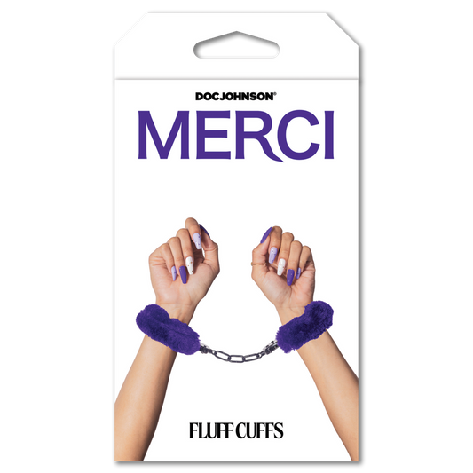 Fluff Cuffs Purple