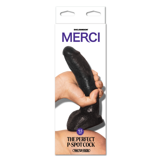 The Perfect P Spot Cock 9.5 / 24 Cm Black
