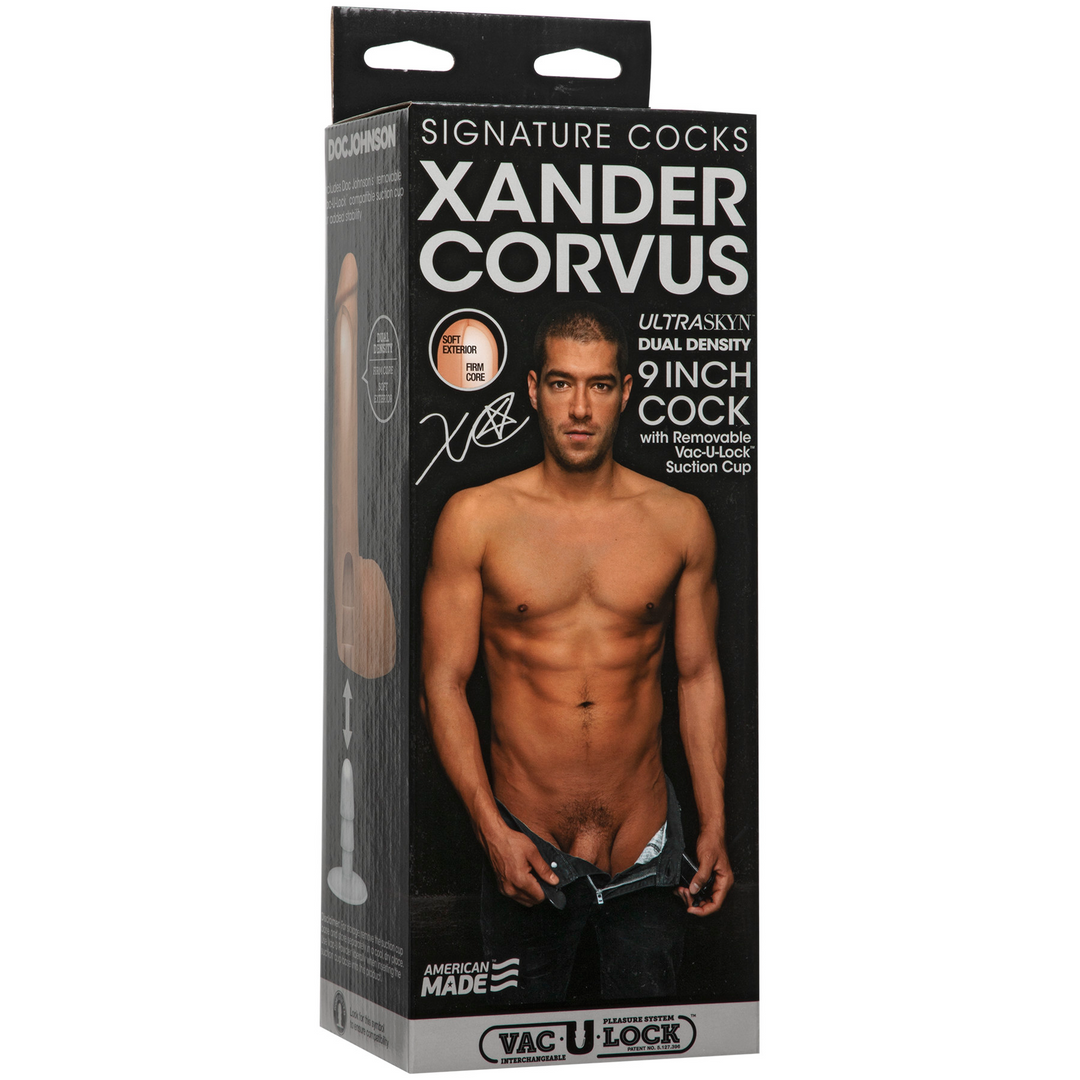Xander Corvus Realistic Ultraskyn Dildo 9 / 22 Cm Vanilla