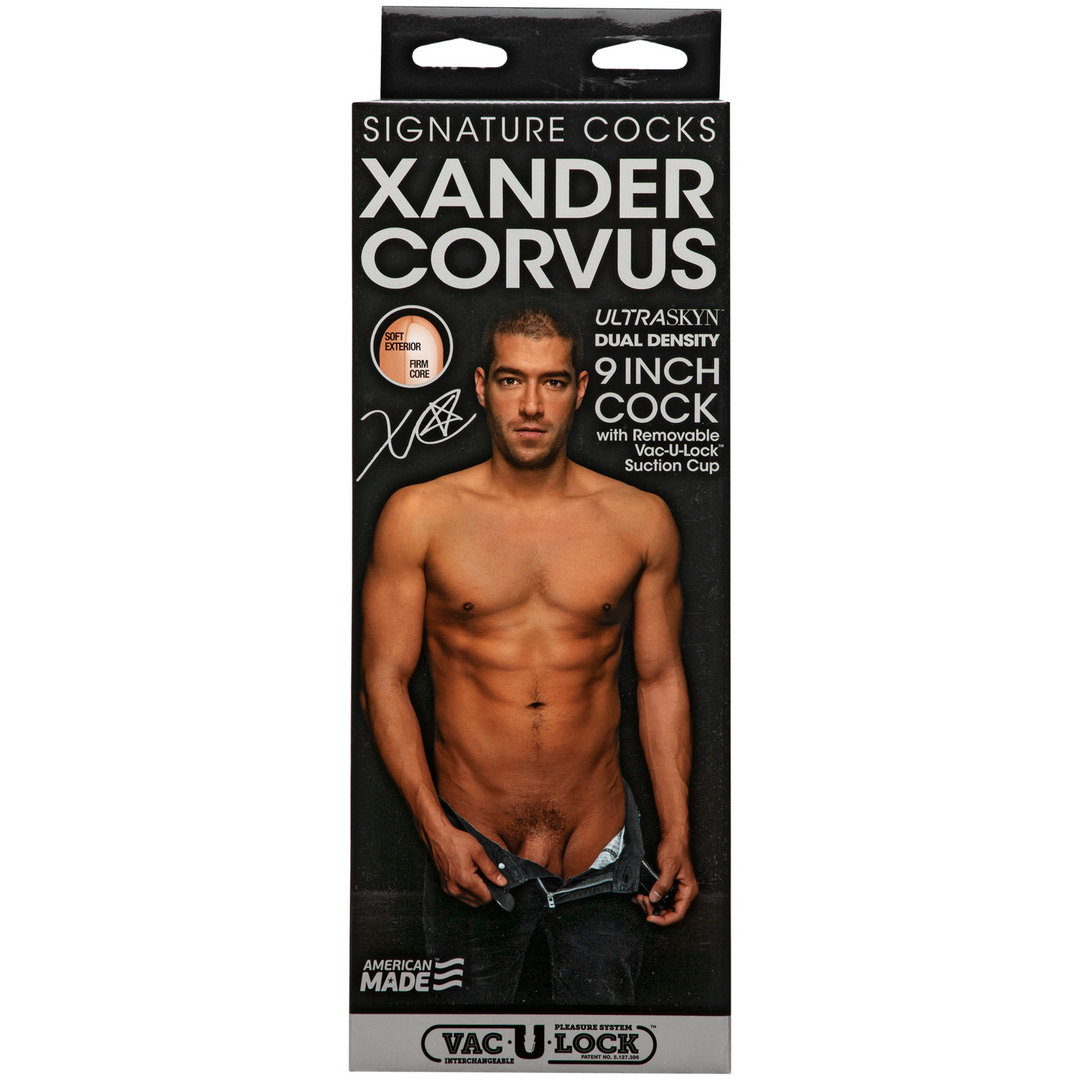 Xander Corvus Realistic Ultraskyn Dildo 9 / 22 Cm Vanilla