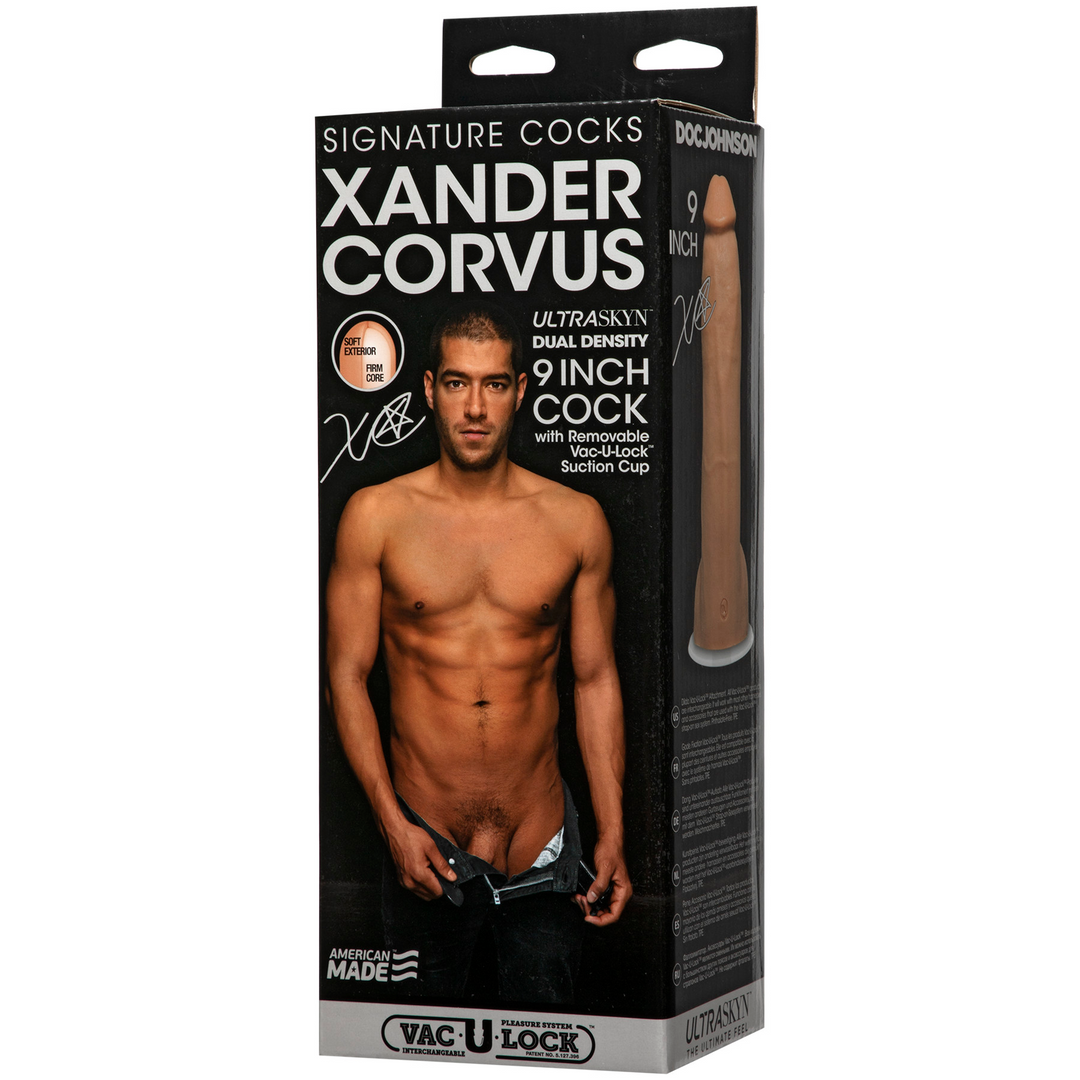 Xander Corvus Realistic Ultraskyn Dildo 9 / 22 Cm Vanilla