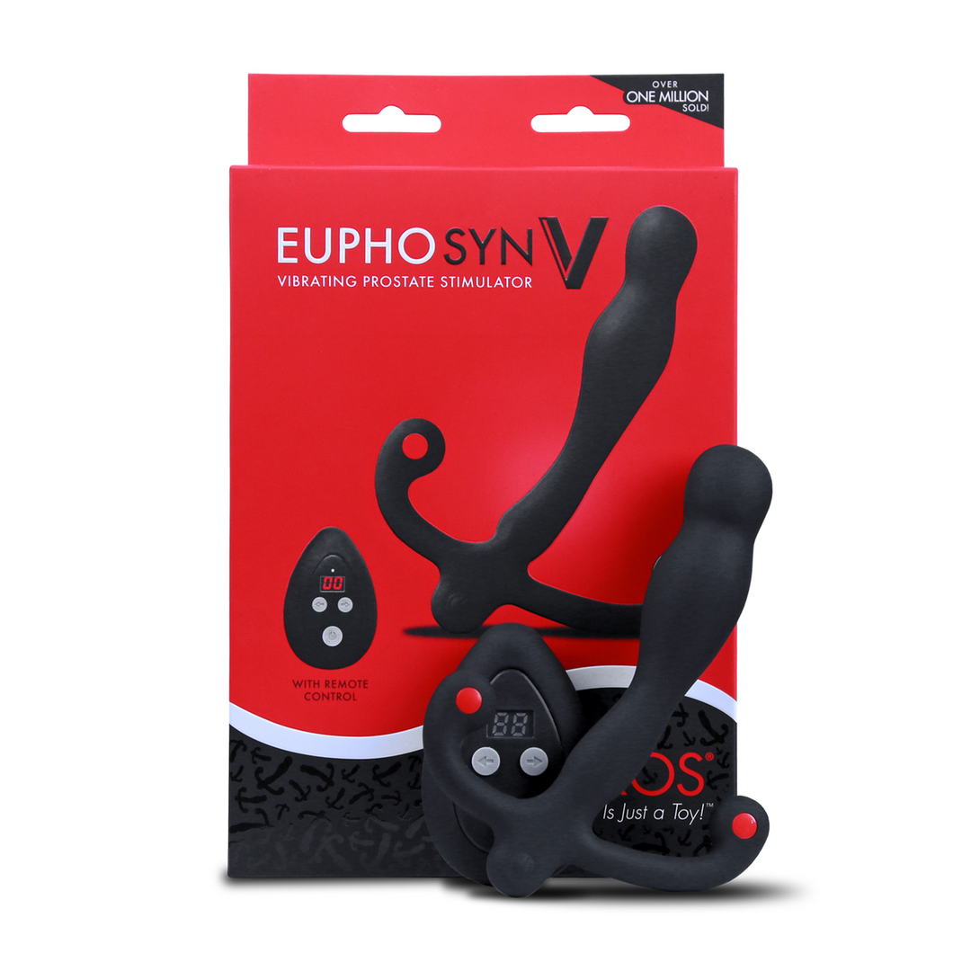 Eupho Syn V Estimulador Prostático Vibrante Negro
