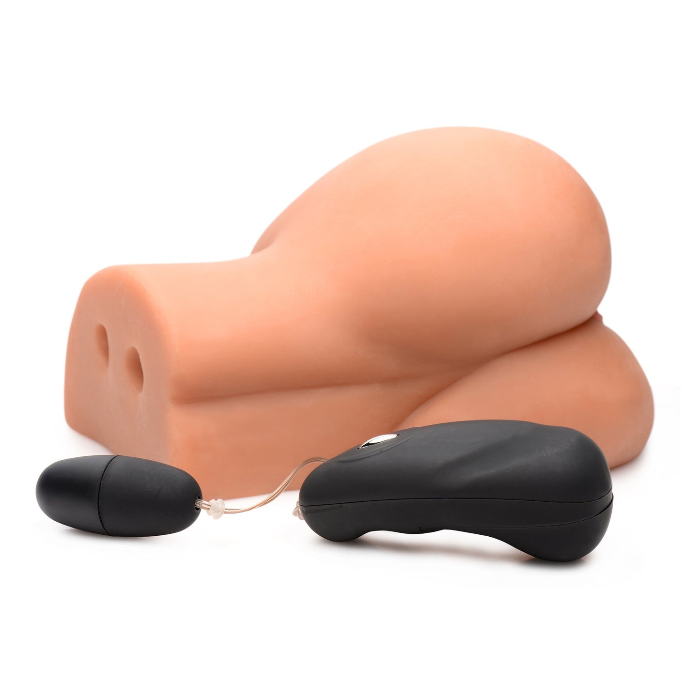 Curve Toys Mistress Alexis Sidesaddle Butt Latte