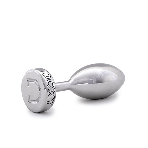 Doxy Metalen Buttplug Glad 13 cm