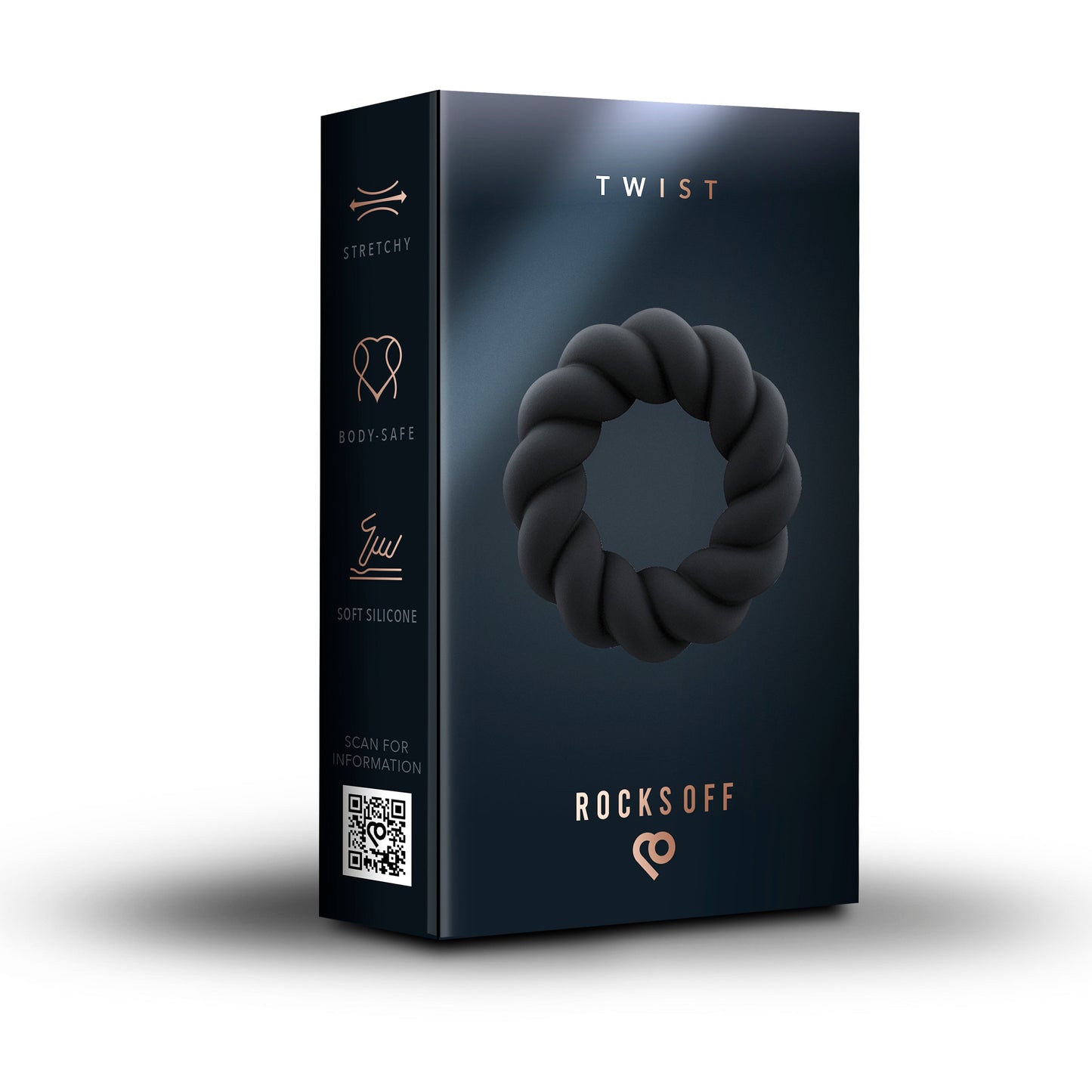 Rocks Off Twist Cockring
