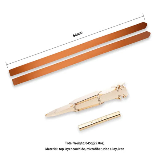 LOCKINK - Teasing & Impact-Play Set - brown