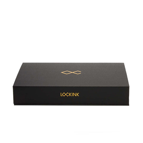 LOCKINK - Collar with Leash Set - black
