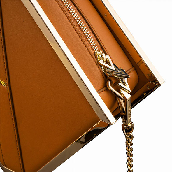 LOCKINK - Mysterious Square Kink Bag - brown
