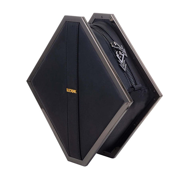 LOCKINK - Mysterious Square Kink Bag - black