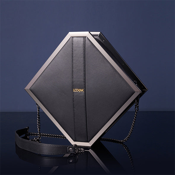 LOCKINK - Mysterious Square Kink Bag - black