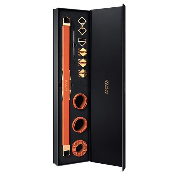 LOCKINK - Adjustable Spreader Bar Set Brown