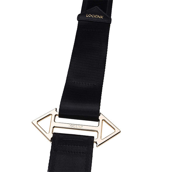 LOCKINK - BDSM Adjustable Bed Restraint Kit Black