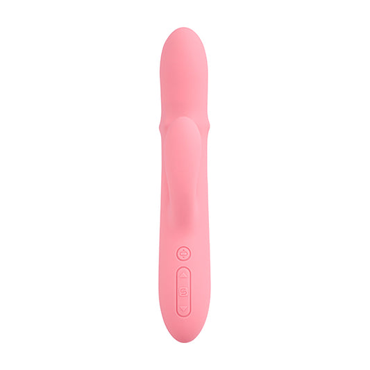 Svakom - Mora Neo Interactive Thrusting Vibrator Peach Pink