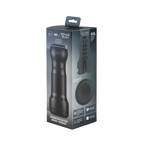 Kiiroo - Feel by Kiiroo PocketBlow Black