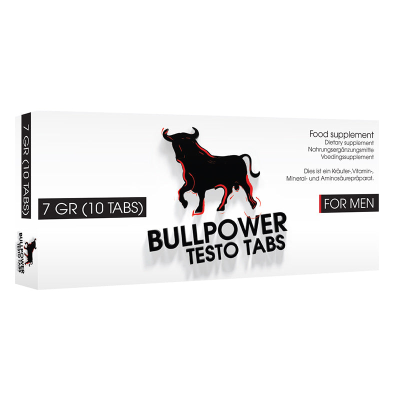 Erovibes Bull Power Testo Tabs Erectiepillen 10 stuks