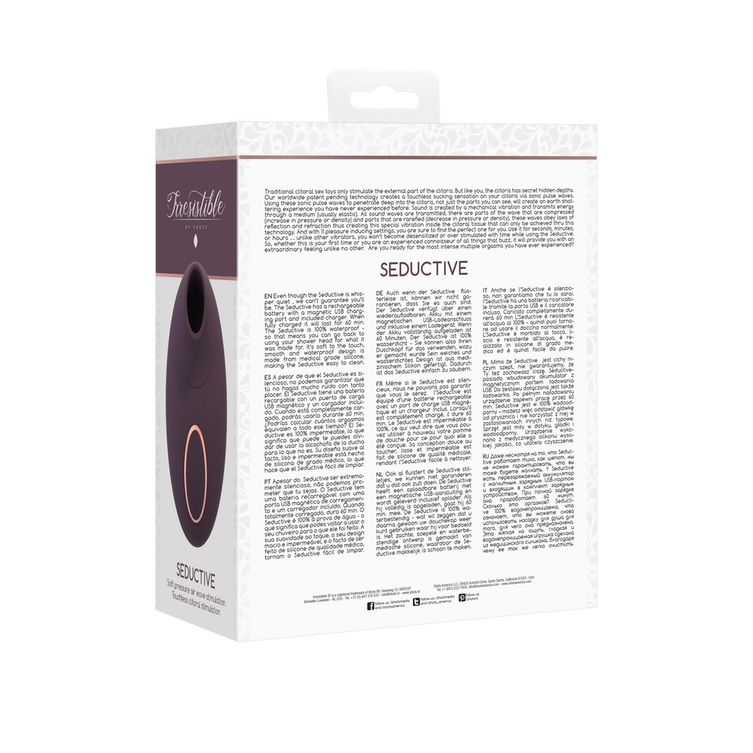 Shots Irresistible Seductive Vibrator 9 cm