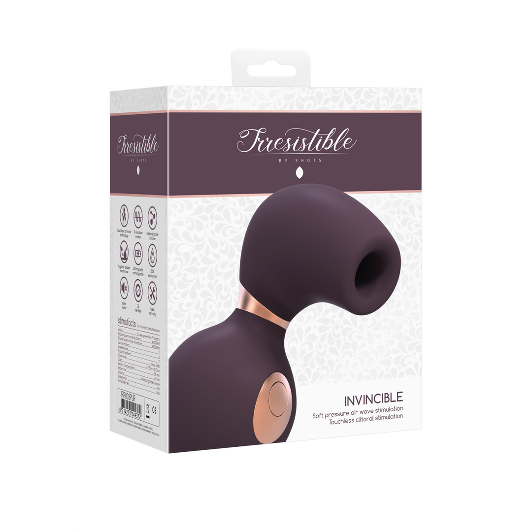Shots Irresistible Invincible Vibrator 12 cm
