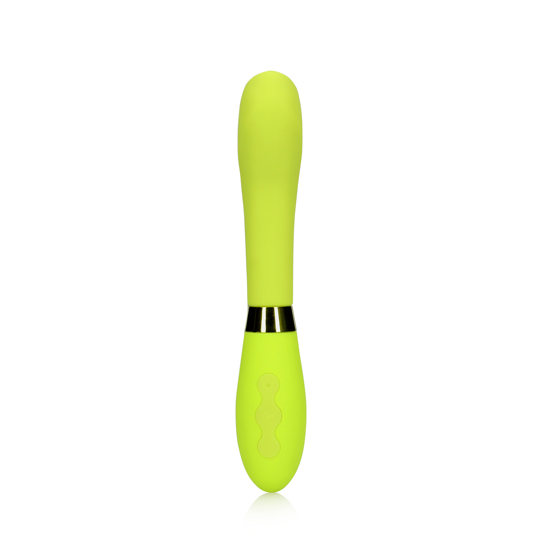 Silicone G Spot Vibrator Lime Passion