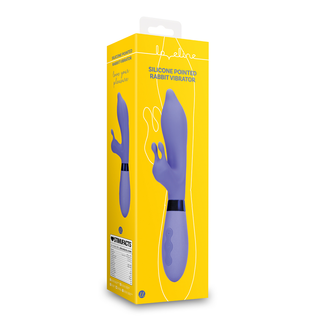 Silicone Pointed Rabbit Vibrator Protanopia