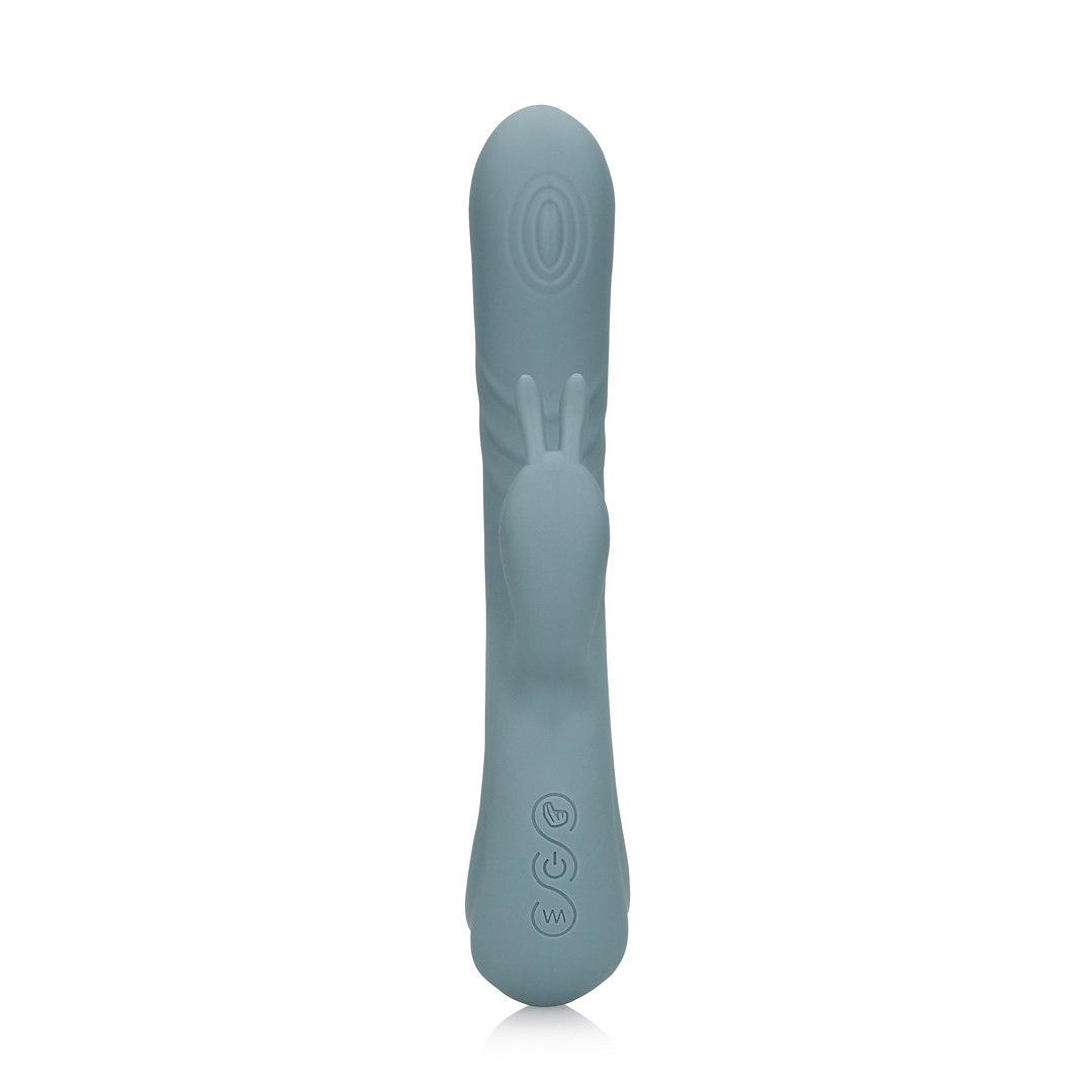 Fingering Motion Rabbit Vibrator Weathervane Grey
