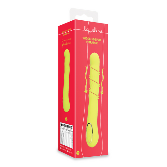 Loveline Wiggle G-spot Vibrator Lime Passion
