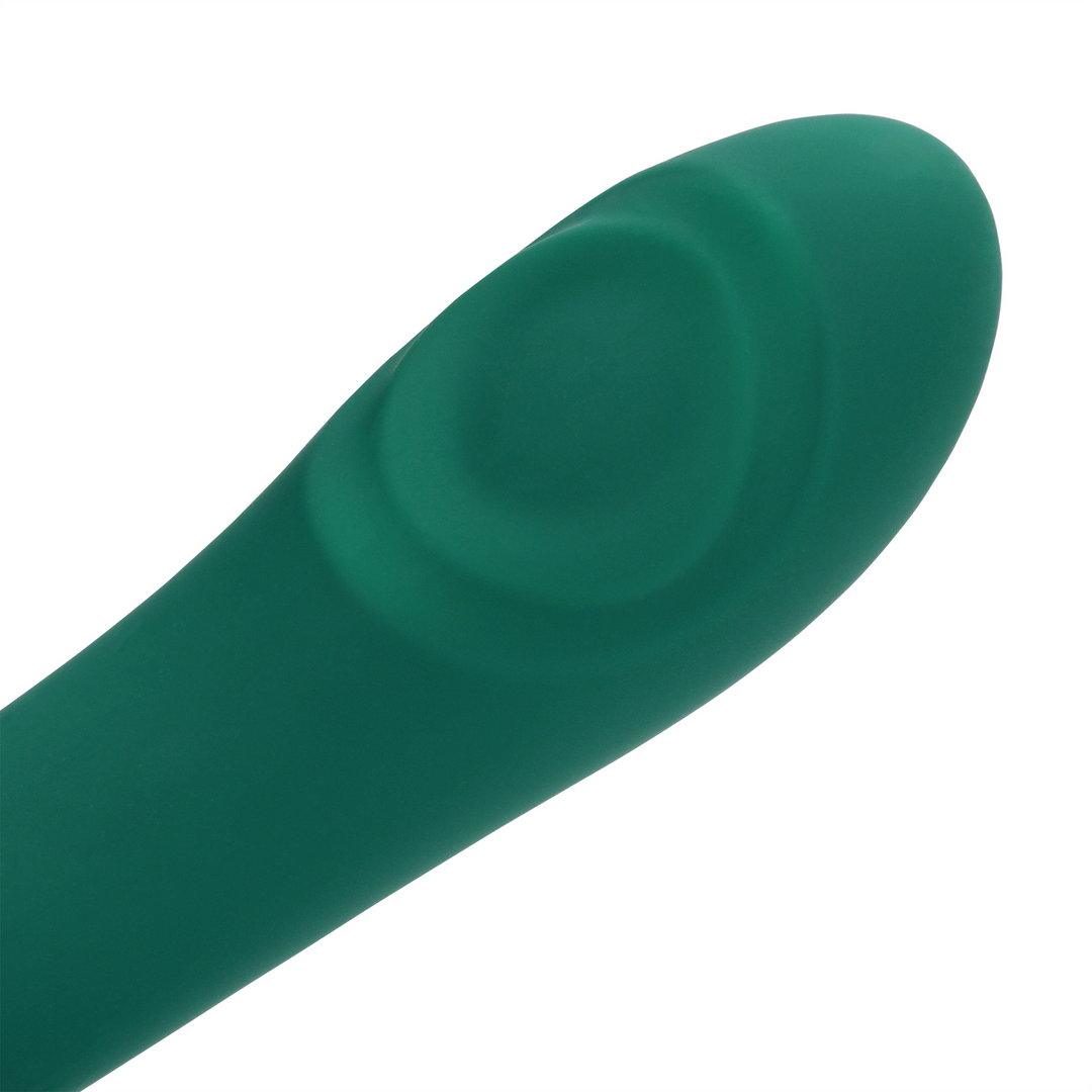 Loveline Pulse Wave G-spot Vibrator Green Crystal