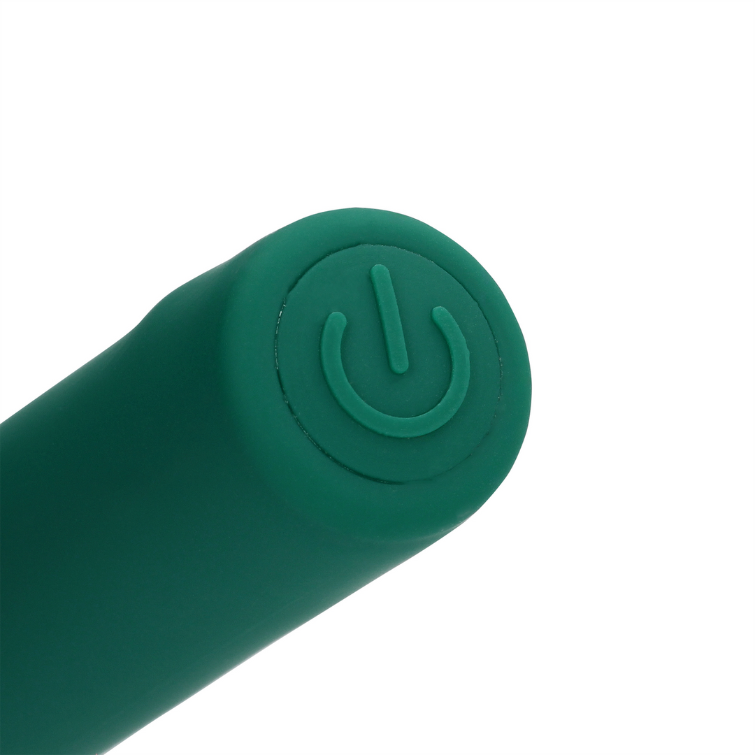 Loveline Pulse Wave G-spot Vibrator Green Crystal