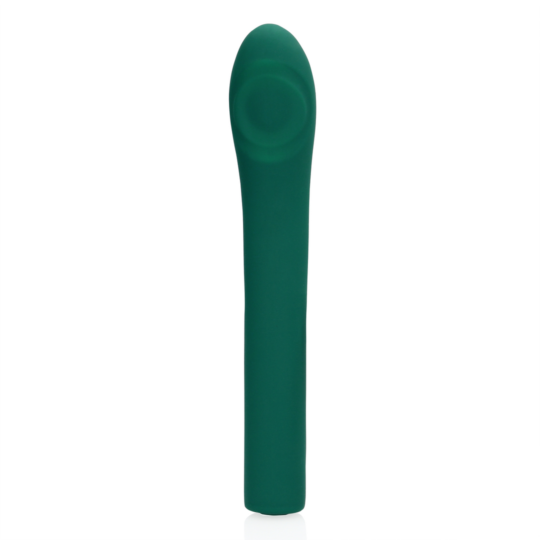 Loveline Pulse Wave G-spot Vibrator Green Crystal