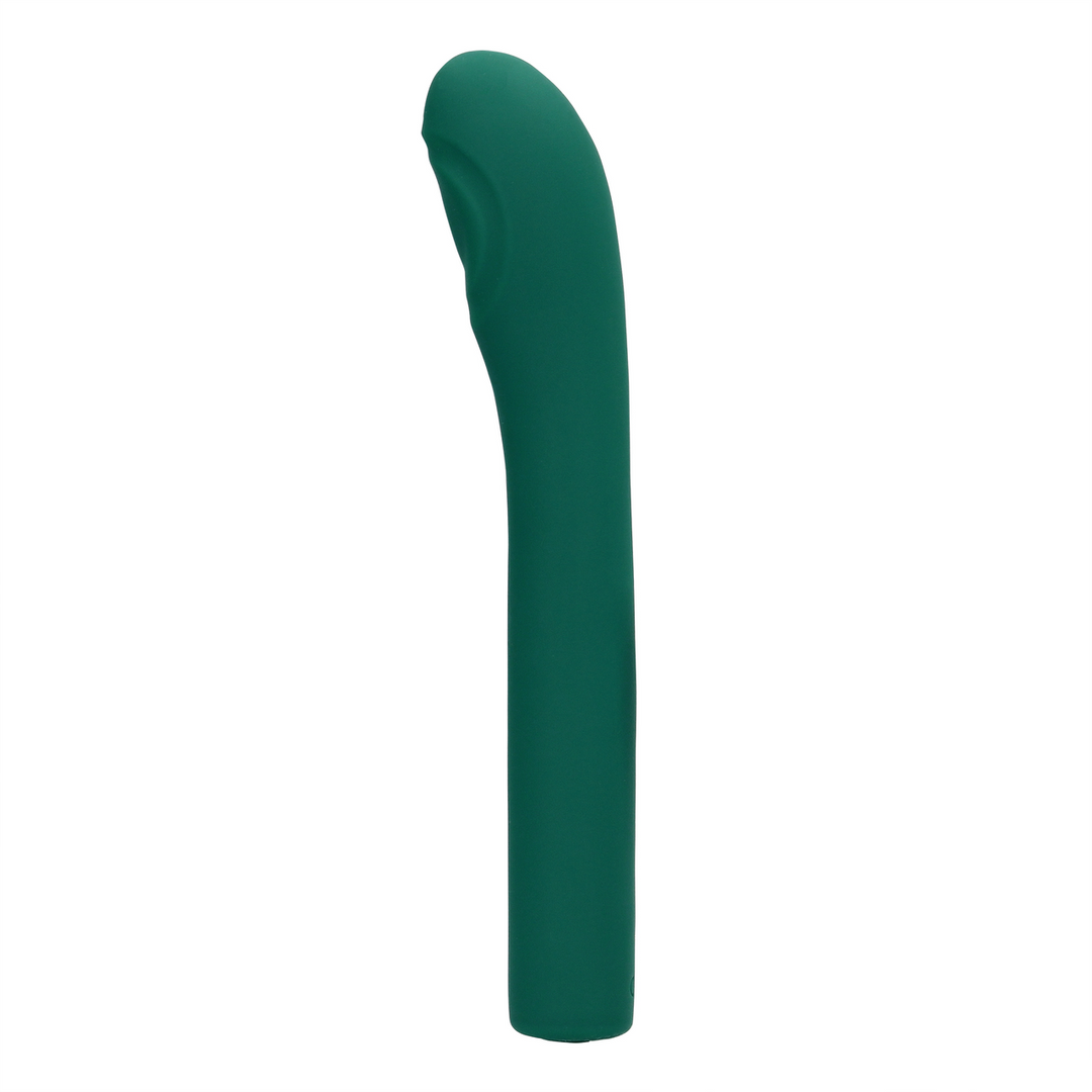 Loveline Pulse Wave G-spot Vibrator Green Crystal