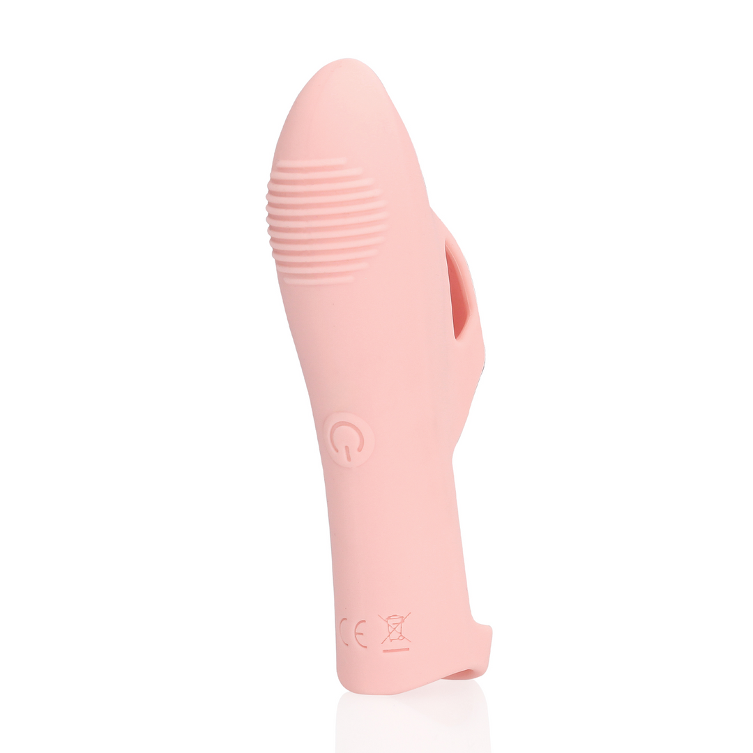 Loveline Silicone Finger Vibrator Touch Of Pink
