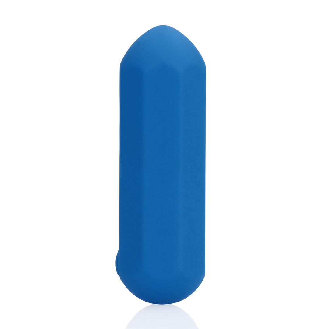 Loveline Hexagon Shaped Bullet Vibrator Jetset Blue